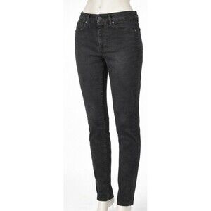 Marc Ecko Cut & Sew Black Skinny Jeans Womens 30x32 Stretch Slim Fit